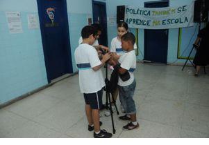 Alunos da Friedenreich e aficionados por comunicação