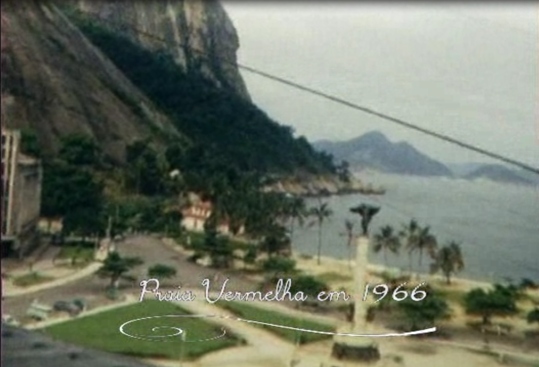 Praia Vermelha em 1966