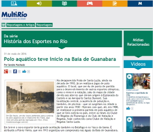 Um Rio de muitos esportes