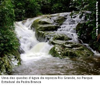 Aqueduto Pau da Fome e represa Rio Grande Parque Estadual da Pedra Branca