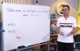 Videoaula de Matemática de Rioeduca na TV na semana de 11 de abril