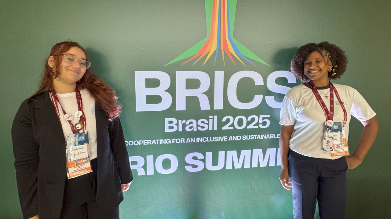 Alunas da ANDAR cobrem a Cúpula do BRICS 2025 no Rio