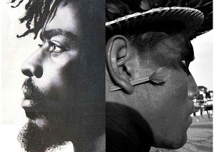 negro e índio home